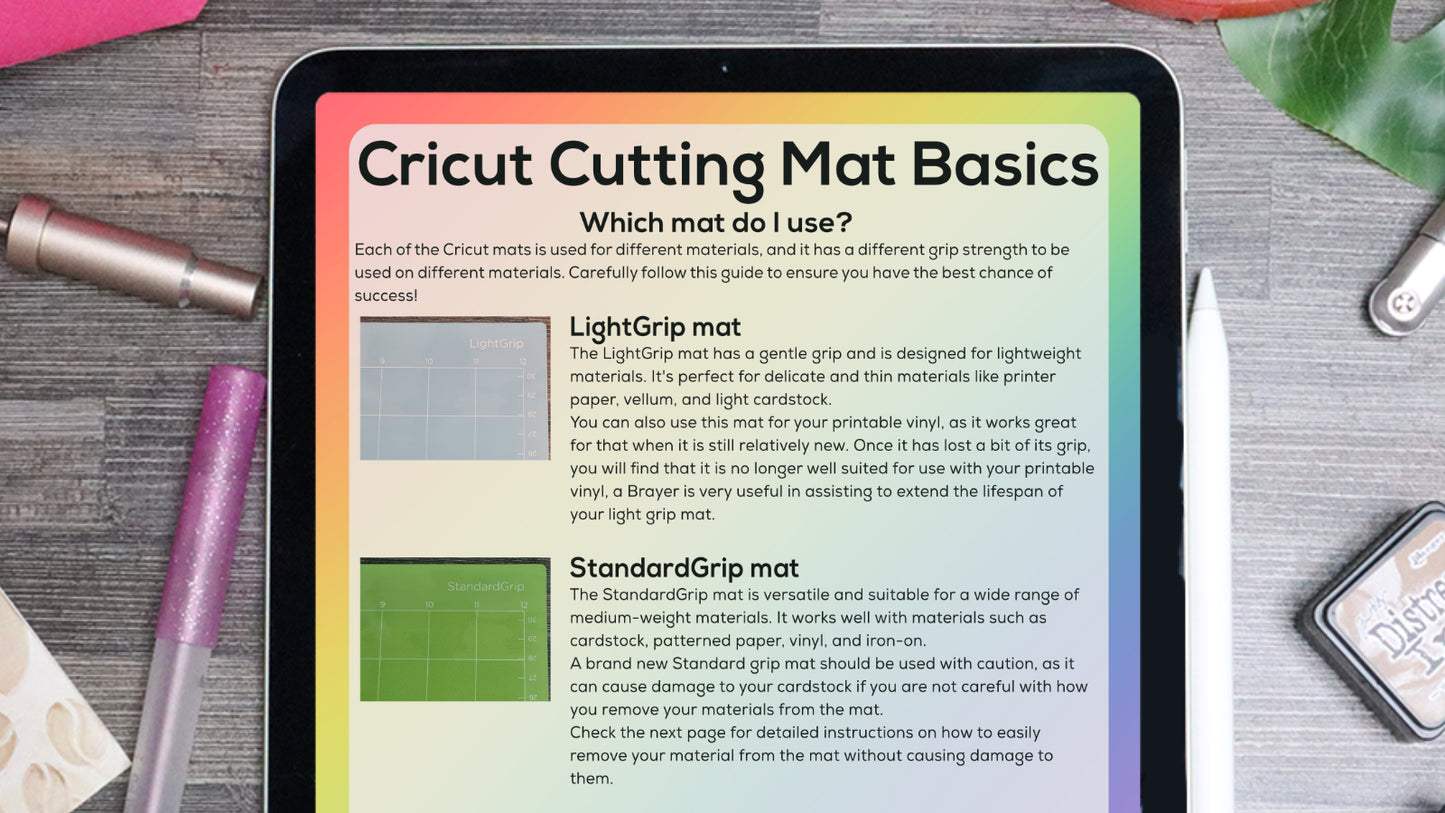 Cricut Print then Cut Jumpstart Manual