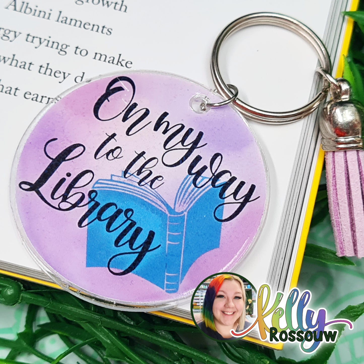 Book Keyring Design Bundle